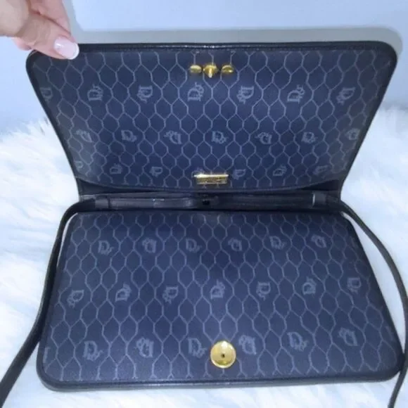 Christian Dior vintage leather crossbody EUC - Picture 6 of 10